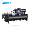 Midea high efficiency centrifugal chiller 1800RT 6329kw unique heat-exchanging technology water cool chiller china